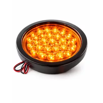 Sárga kör lámpa 24V