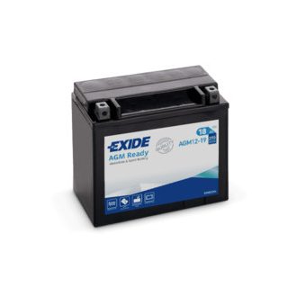 Exide AGM Ready 18Ah 270A Jobb+ Motorakkumulátor (AGM12-19)