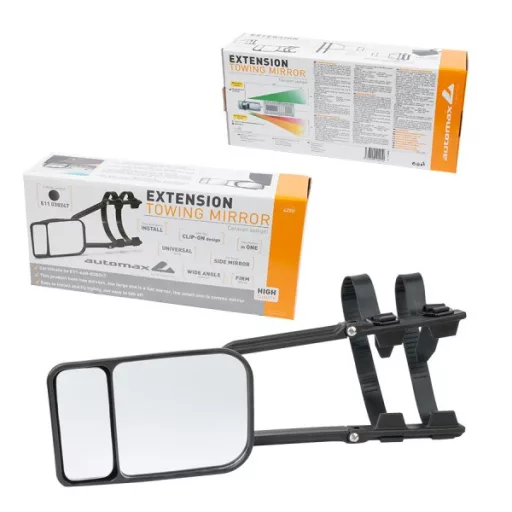 Tükör Lakókocsi,utánfutó vontatáshoz +holttér kiegészítő Karaván