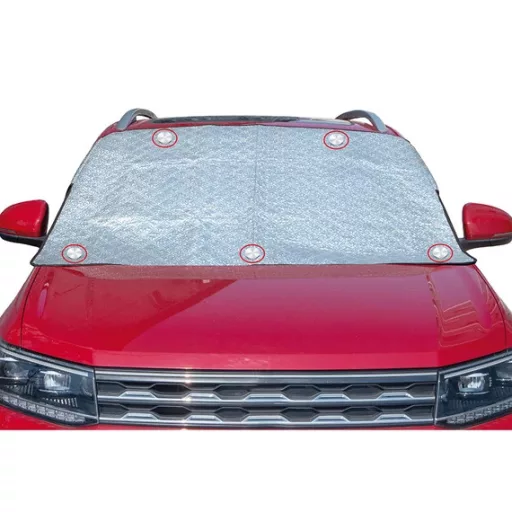 Mágneses szélvédőtakaró ponyva (147x120cm)