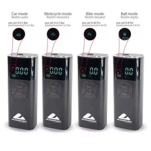 Akkumulátoros Digitális Kompresszor – 12BAR / 150PSI Prémium pumpa