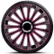13"-os Lemans Pro Pink-Black dísztárcsa garnitúra (4darab)