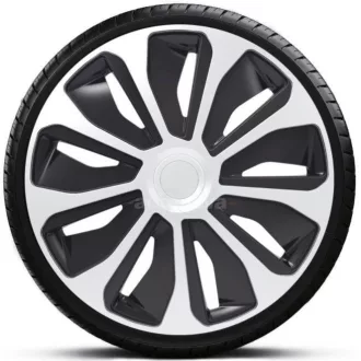   13"-os Platin Silver-Black dísztárcsa garnitúra (4darab)