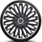 13"-os Quantum Pro Silver-Black dísztárcsa garnitúra (4darab)
