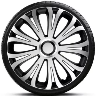   14"-os Avera Silver-Black dísztárcsa garnitúra (4darab)