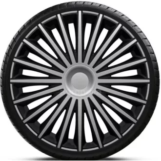   14"-os Dakota Silver Black dísztárcsa garnitúra (4darab)