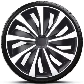   14"-os Grip Silver-Black dísztárcsa garnitúra (4darab)