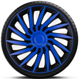   14"-os Kendo Blue Black dísztárcsa garnitúra (4darab)