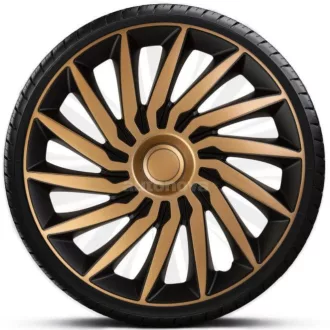   14"-os Kendo Gold Black dísztárcsa garnitúra (4darab)