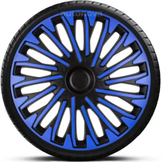 15"-os Soho Blue Black dísztárcsa garnitúra (4darab)