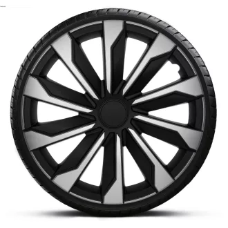   15"-os Typhoon Silver Black dísztárcsa garnitúra (4darab)