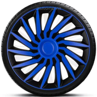   16"-os Kendo Blue Black dísztárcsa garnitúra (4darab)