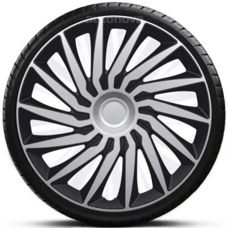   16"-os Kendo Silver-Black dísztárcsa garnitúra (4darab)
