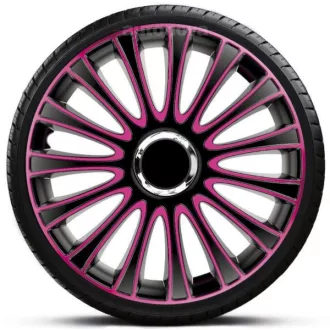   16"-os Lemans Pro Pink-Black dísztárcsa garnitúra (4darab)
