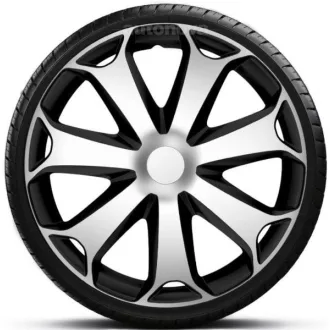  16"-os Mega Silver-Black dísztárcsa garnitúra (4darab)