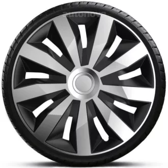   16"-os Penta Silver-Black dísztárcsa garnitúra (4darab)
