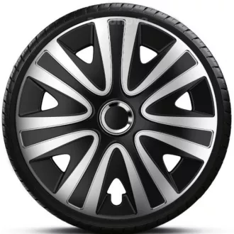   16"-os Rialto Pro Silver-Black dísztárcsa garnitúra (4darab)