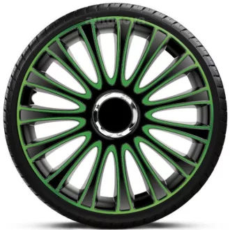   17"-os Lemans Pro Green-Black dísztárcsa garnitúra (4darab)