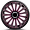 17"-os Lemans Pro Pink-Black dísztárcsa garnitúra (4darab)