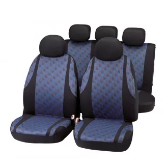 Üléshuzat Exkluzív Fekete-kék