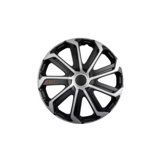 Dísztárcsa 14" Evo Black-Silver 4db.