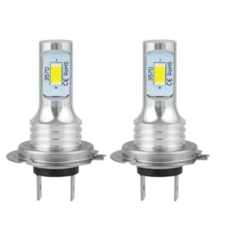   IZZÓ LED H7 SMD LED IZZÓ CANBUS 10-30V 7,5W 3030 2db. Autó izzó