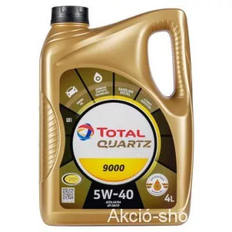 Total Quartz 9000 5W-30 motorolaj, 4lit.