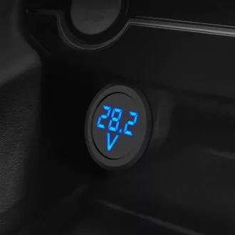   Digitális kijelzővel ellátott feszültségmérő 4-100V Beépíthető