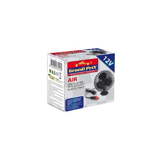 Ventilátor autóba 12V-os tapadókorongos OSZCILLÁLÓ!