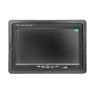 Monitor tolatókamerához - 7″-os 12/24V