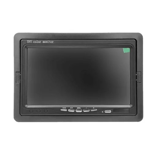 Monitor tolatókamerához - 7″-os 12/24V