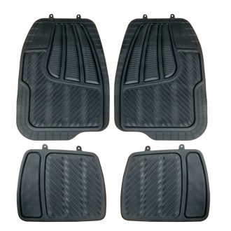   Autó gumiszőnyeg mélyített peremes PVC garnitúra Prémium