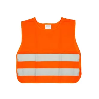 Fényvisszaverő mellény, gyerek méret, narancssárga