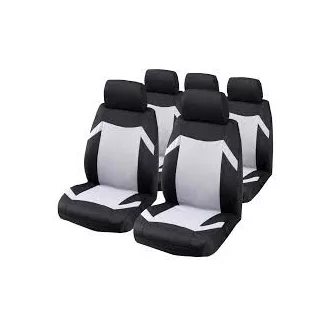   Bottari ÜLÉSHUZAT SZETT 9 RÉSZES UNIVERZÁLIS SZÜRKE-FEKETE " KEEN"