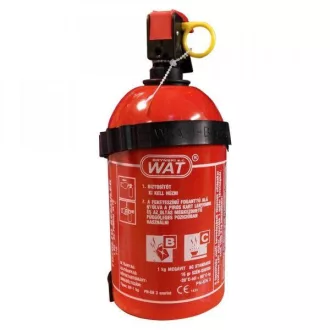   TŰZOLTÓKÉSZÜLÉK 1KG PORRAL OLTÓ "A-B-C!" (Nyomásmérővel)