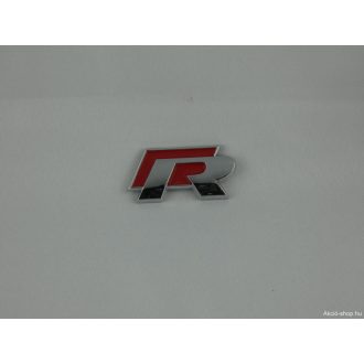 Öntapadó króm embléma FR