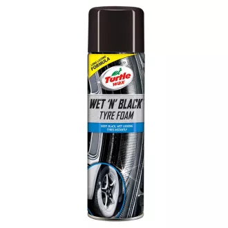   Műanyag- és gumiápoló hab Wet'n Black Turtle Wax 500ml 53180