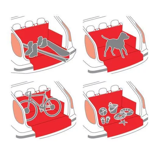 Csomagtartó és lökhárító védőborítás +kutyabelépő