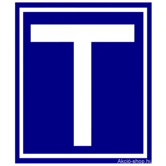 T betű Mágneses tanuló vezető matrica levehető