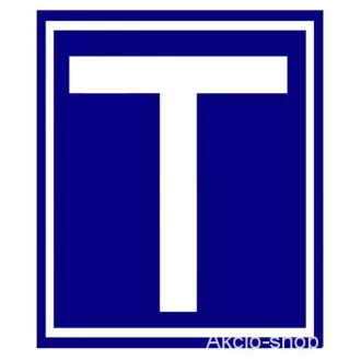 T betű Mágneses tanuló vezető matrica levehető