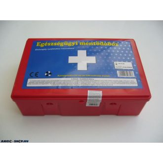   Mentődoboz, elsősegély doboz (B) Elsősegély felszerelés EU