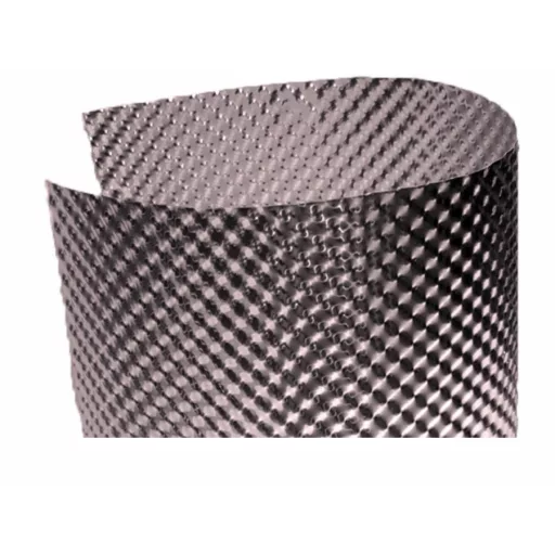 Hővédőlemez, golyónyomott, 0,1x840 mm HŐVÉDŐ LEMEZ