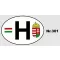 MATRICA H BETŰ NAGY FEHÉR címeres ( H )