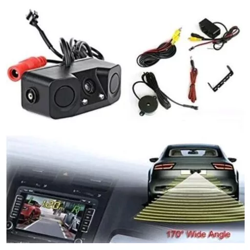 Tolatókamera + vízálló AV-BG006