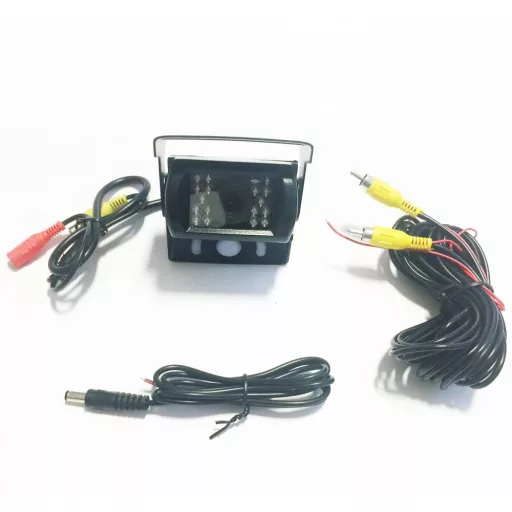 Autóbuszos/teherautós tolatókamera + vízálló AV-LAB5040