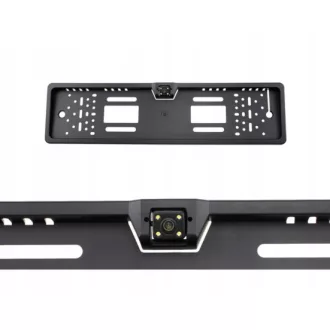   BG482HD Rendszámtábla keretbe integrált HD 720p tolatókamerával - 12V