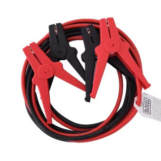   Indítókábel 16mm, 220A, 3m, TÜV/GS minősítés, táskával, BLACK+DECKER 1000A