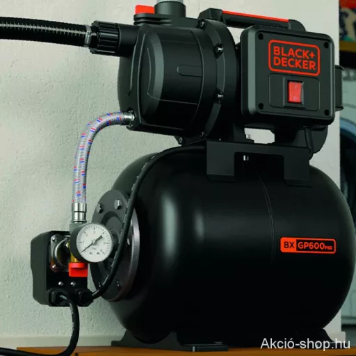 Házi vízmű, 600W 19liter BLACK+DECKER BXGP600PBE
