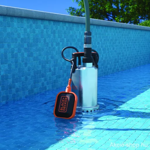 Merülő szivattyú 750W Inox BLACK+DECKER BXUP750XCE