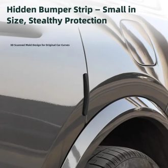 Ajtóvédő ajtóélvédő szilikon 4db-os fekete